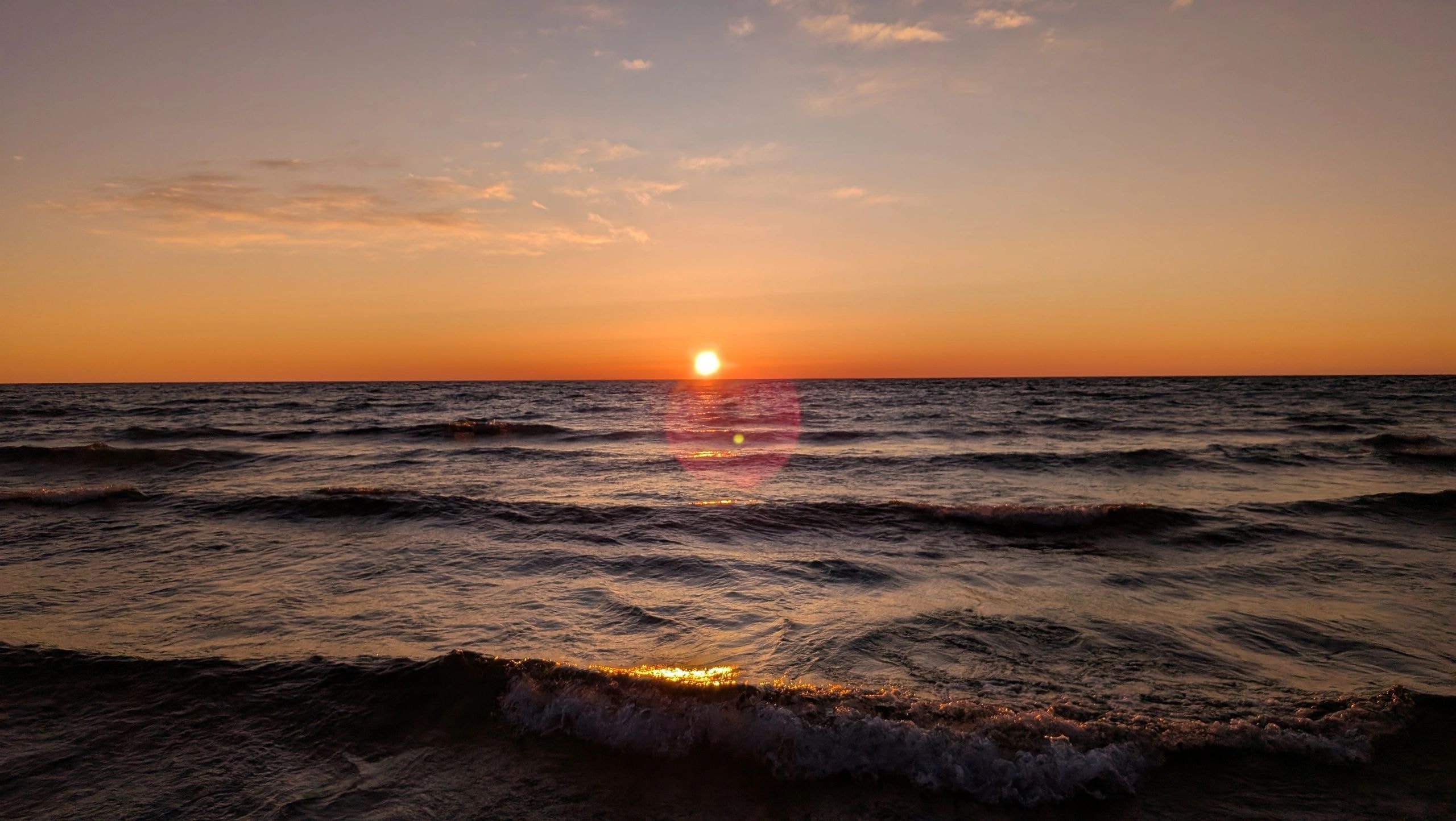 Lake Michigan sunset